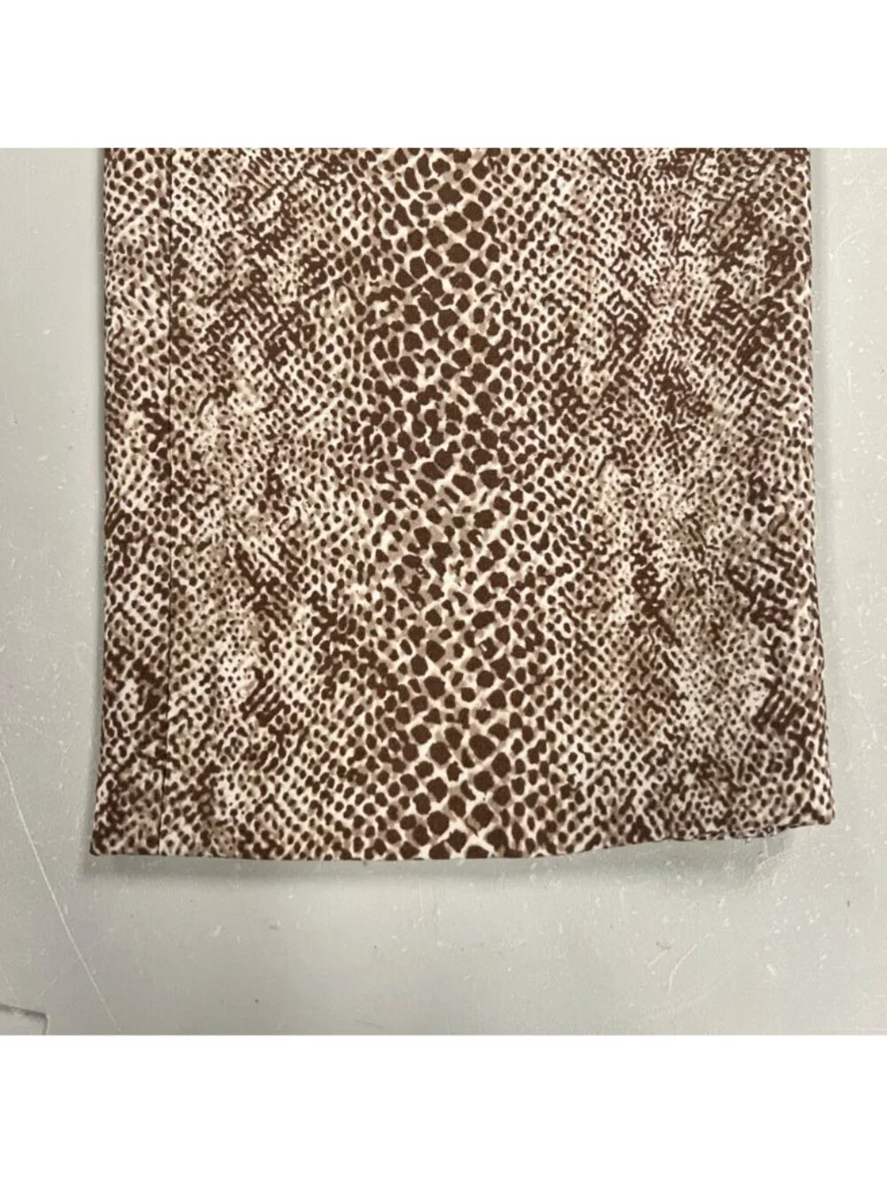 Banana Republic Snake Print Avery Dress Pants Brown/Multi Size 6